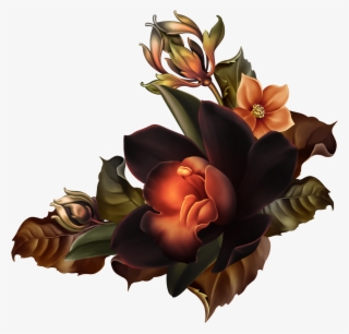 Macabre Orchids Borders And Frames, Macabre, Orchids,