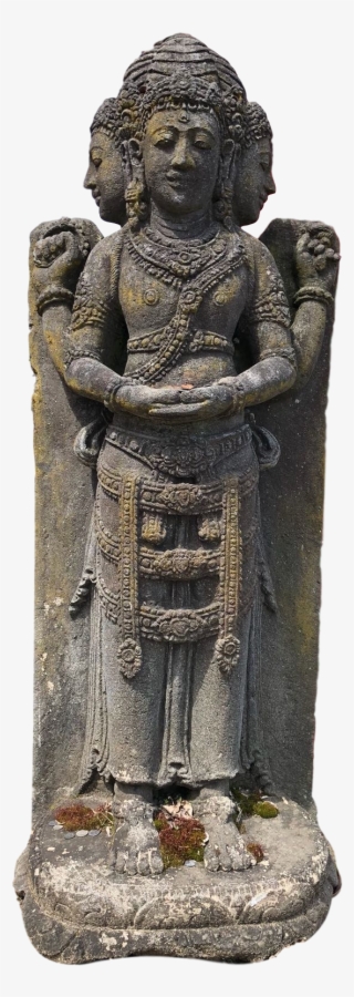 Stone Brahma - Statue