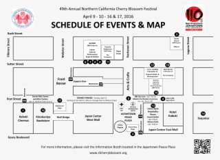 2016 Schedule Of Events Map - Dancor