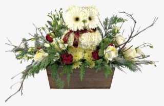 Hadwig The Snowy Owl Flower Arrangement - Bouquet