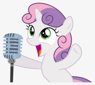 1195 X 1024 2 - Mlp Singing Microphone Vector