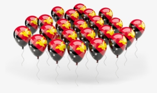 Illustration Of Flag Of Papua New Guinea - Bead