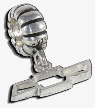 Chevrolet Dangle Bead - Silver