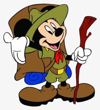 Mickey Mouse Clipart Gears - Mickey Mouse Camping Clipart