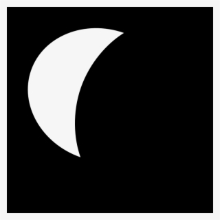 Crescent Moon Cucoloris - Moon