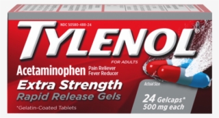 Tylenol Rapid Release Gels - Packaging And Labeling