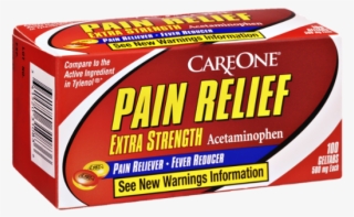 Careone Pain Relief Extra Strength Pain Reliever-fever - Paper Product