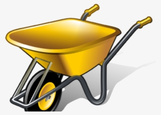 Yellow Clipart Wheelbarrow - Wheelbarrow Icon