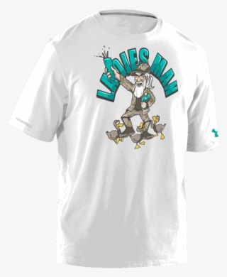 Under Armour Duck Commander Uncle Si Ladies Man White - Active Shirt