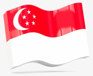 Wave Singapore Flag Png