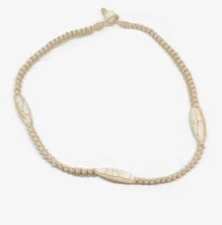 Paparazzi "mountain Adventure" White Stone Braided - Necklace