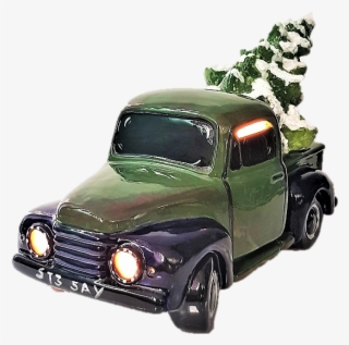 5312 Vintage Truck With Tree - Antique Car