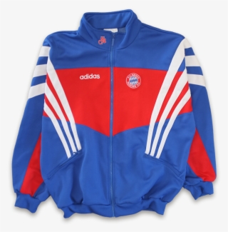 Rare 90s Adidas Fc Bayern München Football Trackjacket - Zipper