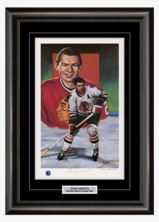 Stan Mikita Signed Chicago Blackhawks Limited Edition - Picture Frame