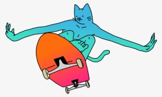 Vector Library Library Doodle Skateboard Leo Transprent - Leon Karssen Skateboard