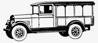 Vintage Truck Bus - Vintage Bus Png