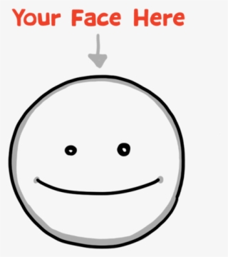 Mystery Face Caricature - Smiley