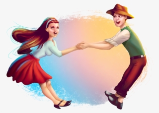 Dancers Dancing At Docs Drive In Theatre Event - Friendship