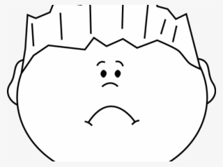 Emotional Clipart Sad Guy - Clip Art