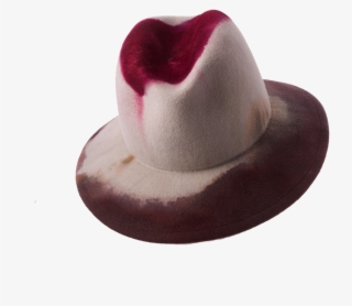 Alabaster Dip-dyed Velour Fedora - Cowboy Hat