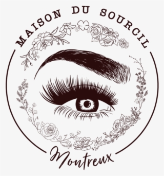 Maison Du Sourcil Logo Salon Openings, Permanent Makeup, - Eyebrow Logo