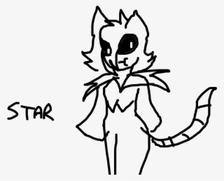 Nightmare Foxy - Line Art