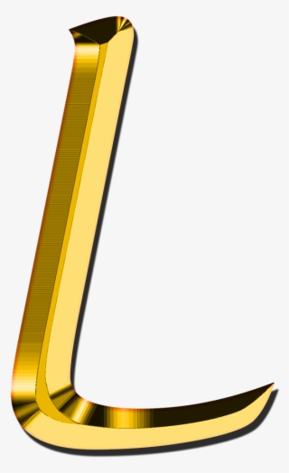 Gold L Png - Letter L Png