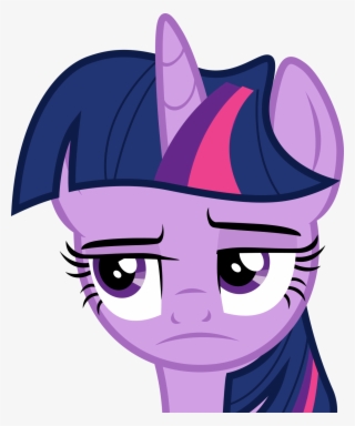 Twilight Sparkle Transparent Background - Twilight Sparkle Angry Face