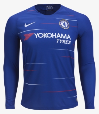 Chelsea - Chelsea Long Sleeve Jersey 18 19
