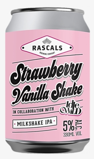 Rascals Strawberry Vanilla Shake