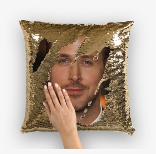 Ryan Gosling ﻿sequin Cushion Cover - Custom Sequin Cushion