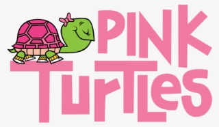 Pink Turtles Logo Transparent Background-01 - Turtle Pink