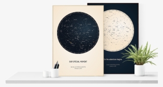 Create, Design And Order Personalized Star Map Of Your - Planet