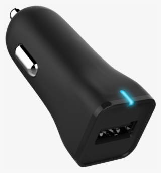 Mycandy Qc2 Single Usb Fast Car Charger Cu02 2a, Black - Car Charger Png Transparent