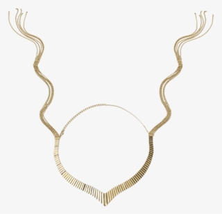 Golden Whip Necklace - Sex Jewellery