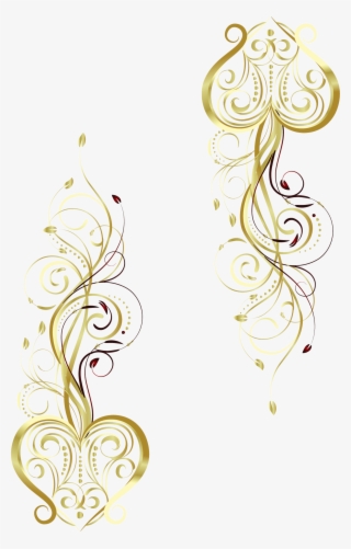 Pattern Motif Gratis Gold Wedding Png Free Photo Clipart - Gold Tattoo Png