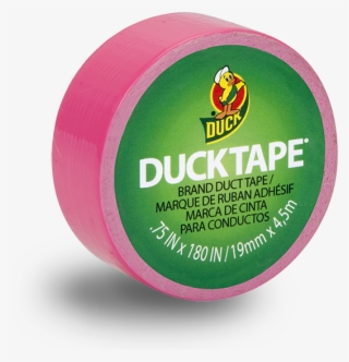 Duck Tape , Funky Pink - Label