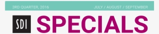 Sdi Special Offers - Southern Dental Industries