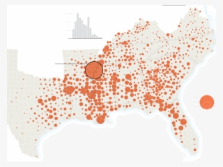 Map Of 73 Years Of Lynchings Nytimes - Lynching Map Of Usa