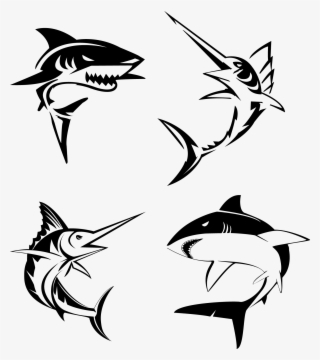 Jpg Royalty Free Marlin Clipart Long Fish - Marlin Fish Vector