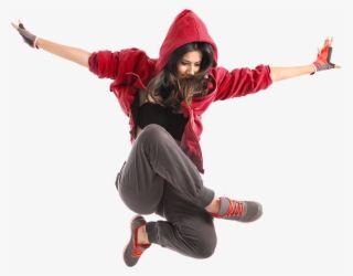 Hiphop Girl Red - Aula De Ritmos Png