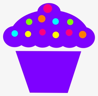 Cupcake Clip Art At Clker Com Vector - Cupcake Icing Clipart