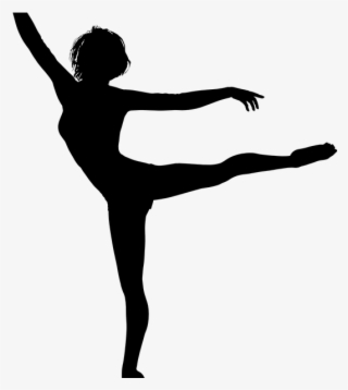 Picture Transparent Library How Dance Therapy Is An - Silhouette Of Girl Dancing