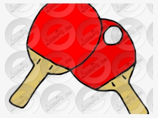 Sports Equipment Clipart Ping Pong Paddles