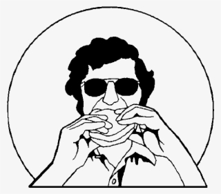 Eat - Men Eating Draw