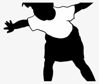 Shaow Clipart Dancing Girl - Children Dancing Silhouette