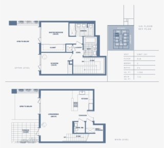 2 Bedrooms 3 Bathrooms Apartment For Rent At Sugarcube - Floor Plan