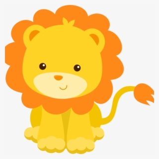 Cartoon Lion Clipart Lion Clipart Cute Borders Vectors - Cute Lion Baby Shower