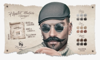 Tp To Ga - Hipster Mustache