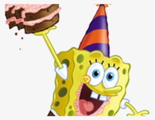 Birthday Hat Clipart Spongebob - You Happy Birthday